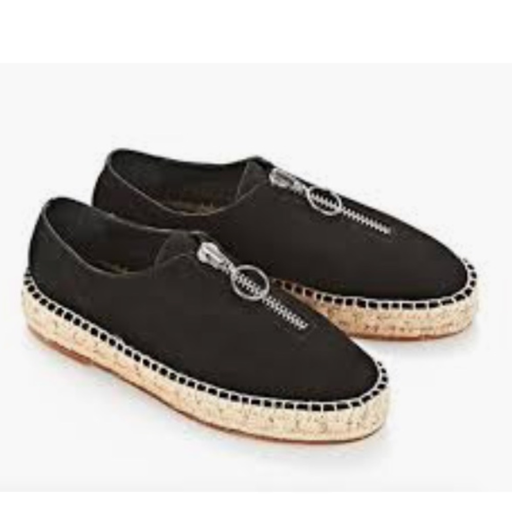 Alexander wang Suede Black espadrilles Size 40 - Picture 1 of 8